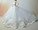Produktbild BU-02 Schöne und modische handgefertigte elegante schöne Hochzeit Abend-Partei-Kleid für Barbie Puppe(Puppen nicht im Lieferumfang enthalten) (weiß 1)