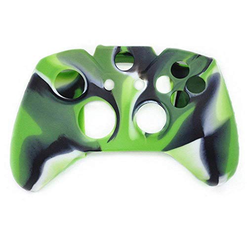 Preisvergleich Produktbild AiBarle Schutzhülle für Xbox One Wireless Controller, Silikon, Tarnmuster, Grün