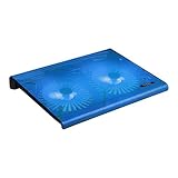base refrigerante para portatil unilago CONEXION FACIL y múltiple USB para la vinculación inmediata de sus accesorio de ordenador. Además es compatible con todos los portátiles de 10" a 17"