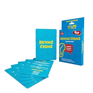 Toiing Rhyme Chime - Rhyming Riddles Card Game for Kids | Develops Vocabulary & Problem Solving | Age 5+ Years | Travel Friendly | Great for Return Gifts