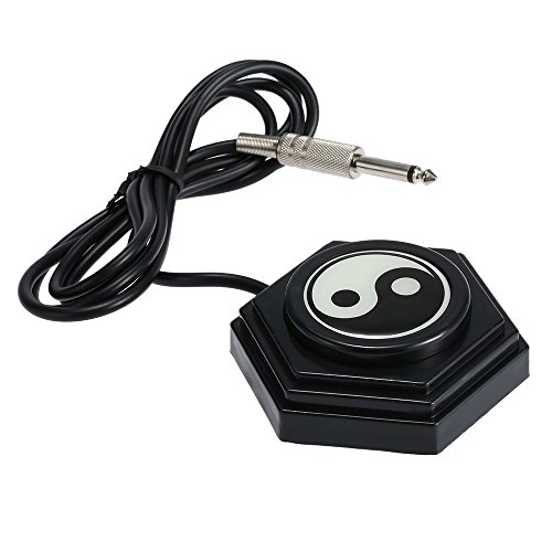 Anself Tattoo Power Supply Foot Pedal Tattoo Footswitch For Tattoo Switch Controler