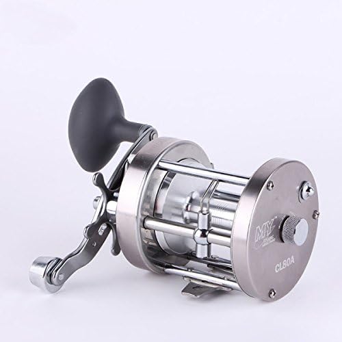 WKAIJCH Stainless Steel Drum Fishing Reel Reel Fishing Super Strength Gear Fishing Reel