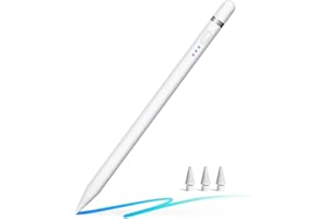 Apple Pencil 1. Generation,LRSNCU iPad Stift mit USB C, Neigung, Palm-Ablehnung & Magnetische, Apple Pencil 1. Generation für iPad 6-10, iPad Air 3/4/5, iPad Mini 5/6,iPad Pro 11"/12.9 "3/4/5 Gen