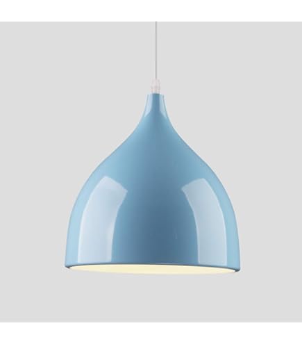 ORALAMP Lampadario Sospensione Moderno - Design Italiano, Ferro Bianco Fucsia, Diametro 30 Cm, Per Interni - Foto 9