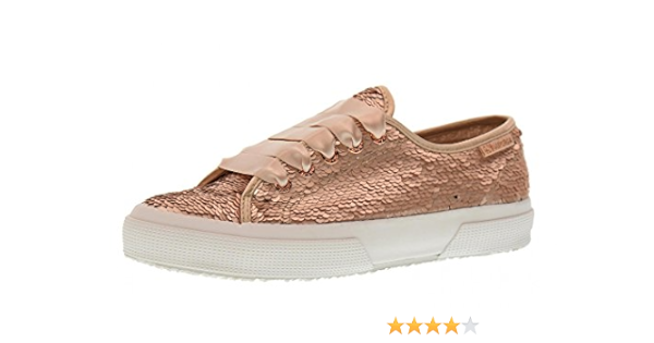 superga rose gold sequin