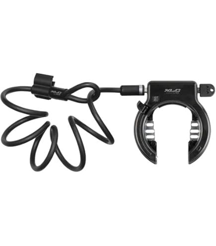 Stahlex Stabiele vergrendeling fietsframering met 1,5 m kabel of een ketting van 90 cm (meer dan 150 cm