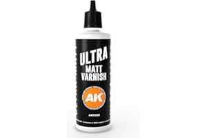 AK Interactive - Ultra Matt Varnish 100ml - AK11252, Transparent