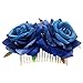Price comparison product image Miaoo Flamenco Dancer Hair Clip Rose Hairpin Bridesmaid Wedding Women Hair Accessory Bridal Hair Comb (Blue)