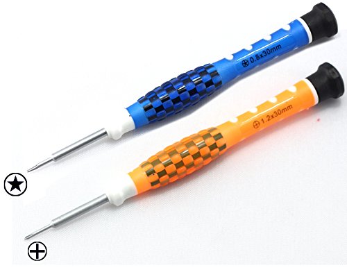 Schraubendreher-Set, E-Durable Multifunktions-Reparatur-Werkzeug-Kit Schraubendreher Pinzetten und Pry Bars Set Precision Tool Kit für Haus Elektronik – 24 in 1 - 6