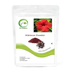 SK ORGANIC Hibiscus powder??For Hair Fall And Growth