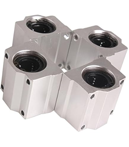 Blocchi Cuscinetti Lineari SC20UU 20mm - 2 Pezzi Per Guide CNC, Altezza 40mm - Foto 3