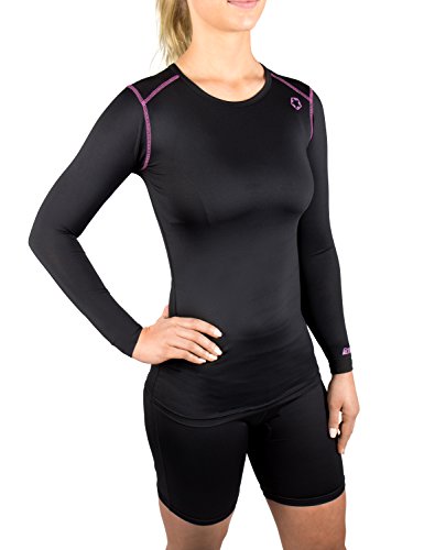 Gregster Damen Kompressionsshirt langarm für Sport und Fitness - 2