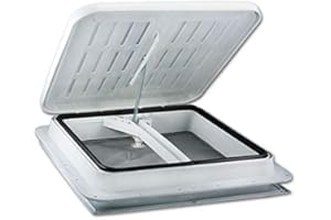 CR-MOESANCO® Claraboyas, Ventanas de Techo, 40 x 40 TF40, con manivela para Caravana