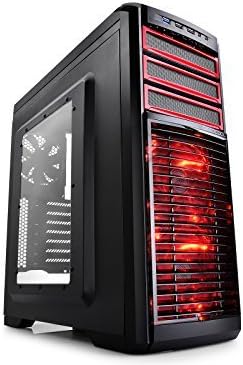 DeepCool ATX Mid Tower KENDOMEN Red by Deepcool