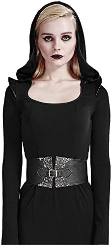 DEVIL SHACKLES Women Gothic Palaces Pattern Girdle Punk Girdle for Women Body Shaper,2XL