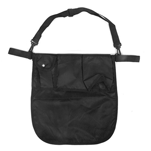 Baby Stroller Pram Organiser Bag Mummy Shoulder Bag 33 x 35 cm Black