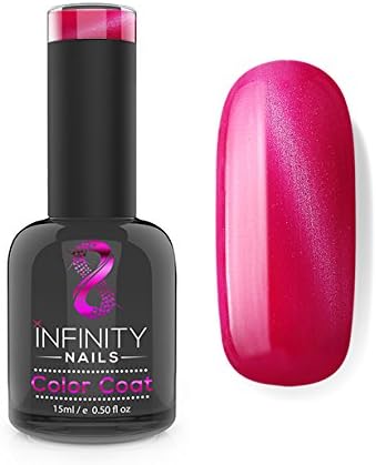 C01 INFINITY NAILS Cat Eye Pink Metallic - nail gel polish - UV/LED - 15ml