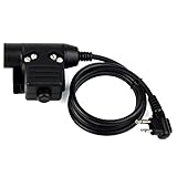 hd01 smargo oscam config 360-Grad-Gürtel-Clip Aiming Wasserdicht U94 PTT-Kabel für Stecker für Z Tactical Comtac II H50 MSA SORDIN H60 HD01 HD02 Rauschunterdrückung Headset J6344A