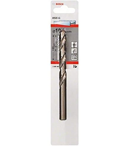 Anawakia 10 Stück M35 HSS Cobalt HSS-Co Spiralbohrer Stahlbohrer 0,5 mm