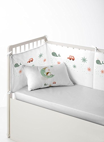 HACIENDO EL INDIO Dreamland Protector, chichonera, cabecero (Cuna 60cm), 60 x 80 cm