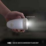 AVANTEK Nachtlichter mit Bewegungsmelder und Lichtsensor Wandlicht, Multifunktion als Taschenlampe Wandlampe Nachtleuchte Notlicht für Schlafzimmer, Babyzimmer, Flur - 3