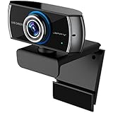JIFFY C100 FULL HD 1080P H.264 streaming Webcam with Microphone, Widescreen Video Calling and Recording, 1080p Camera, Desktop or Laptop Webcam