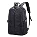 Produktbild Lisay Herren Laptop Rucksack Jungen 15.6 Zoll Schulrucksack Oxford Wasserdicht Reisetasche Camouflage TravelLite Outdoor Backpack Mit USB Ladeanschluss (Schwarz)