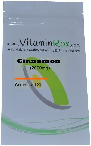 Cinnamon [2000mg] - 120 Tablets [Ceylon Cinnamon]
