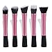 Goliton® 5PCS Professional Powder Brush Liquid Foundation Brush Cosmetic Make up Brush Set - Pink