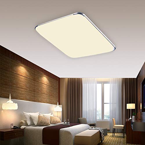 Preisvergleich Produktbild ADEMAY 18W Warmweiß LED Modern Deckenleuchte Deckenlampe Flur Wohnzimmer Lampe Schlafzimmer Küche Panel Leuchte Energie Sparen Licht 85V-265V 50HZ (18W Warmweiß)