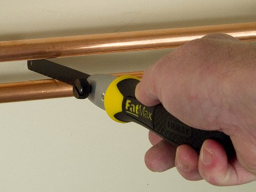 Stanley FatMax Feinsäge, 2-in-1, für Holz-und Metallsägeblätter (enthalten), ergonomischer handgriff, 0-20-220 - 2