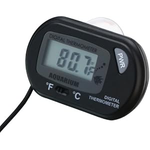 Saugnapf Digital LCD Display Aquarium Terrarium Thermometer mit Sensor -50~+70 ℃
