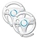Produktbild 2 PCS Mario Kart Wii Lenkrad, Stoga Mario Kart Lenkräder Racing Wheel für Nintendo Wii, Racing Wheel für Wii U Racing Spiele (weiß)
