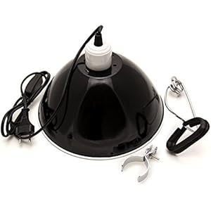 Large Reflektor-Klemm-Lampe 25 cm - Comfort Clamp Lamp E27 Fassung