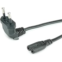 InLine Netzkabel Für Japanische Geräte – Mit Japan-Stecker Zu Euro C7 Stecker (1,8 M, Schwarz, Max. 250V/2,5A)