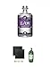 Produktbild LAW Gin Ibiza 0,7 Liter + Schiefer Glasuntersetzer eckig ca. 9,5 cm Ø 2 Stück + Tanqueray London Dry Gin 1,0 Liter