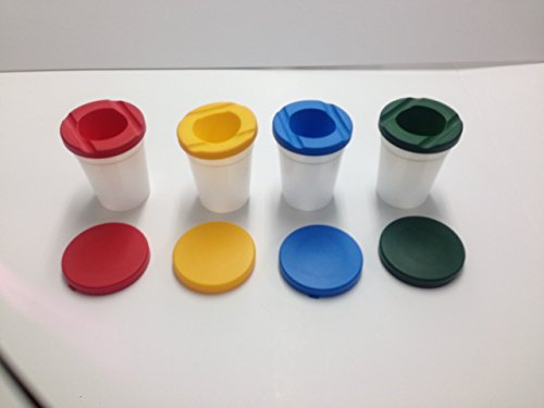 Faibo 727-FER, Pack de 4 vasos inderramables