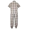Nuovo-da-uomo-2-pezzi-Tessuto-Check-Top-e-Bottom-Set-Pigiama-Pigiama