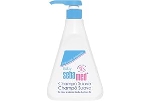Sebamed Baby Gentle Shampoo 500 ml, skonsam rengöring för barnets känsliga hårbotten och fint hår