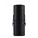 WINWINTOM Leather Portable Storage Makeup Bags Brush Holder Cup (Black)