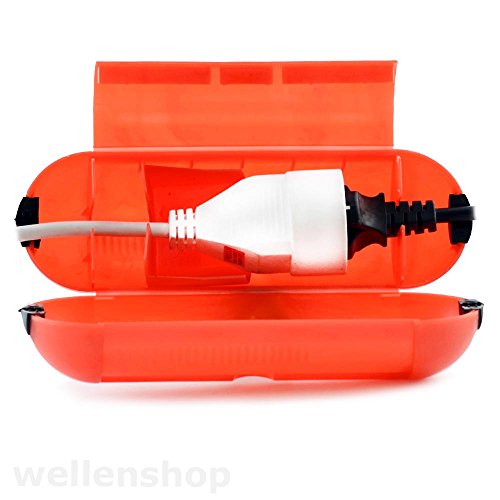 Preisvergleich Produktbild wellenshop Sicherheitsbox für Schuko Steckverbindungen