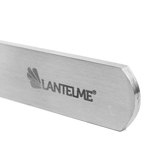 Lantelme Edelstahl Bad Handtuch Halter / Reling aus Vollmaterial 2. Wahl - 2