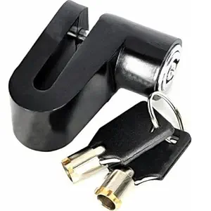 Generic Disk Brake Lock for Bikes (Multicolor)