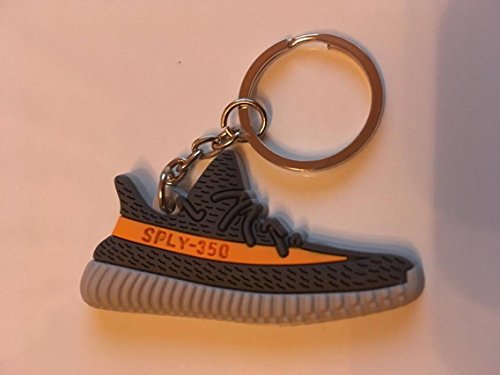 Preisvergleich Produktbild Adidas Yeezy 350 Boost V2 Schlüsselanhänger Schwarz Sneaker Keychain Kanye West