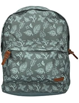 Rucksack herren damen GIANMARCO VENTURI tasche freizeit schule büro grau