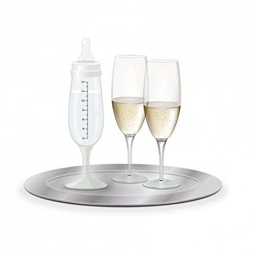 Sektglas-Babyflschchen-Champagnerflte-Babyflasche-Proseccoglas-Flschchen-Babyflasche-Trinksauger