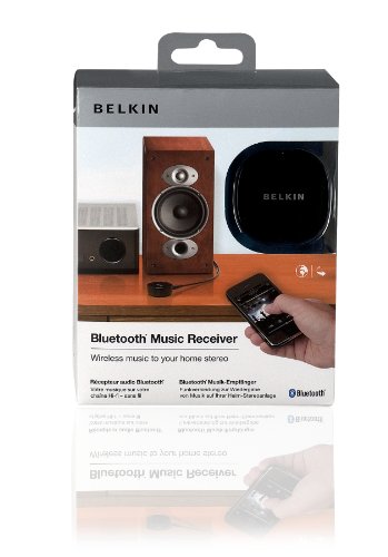 Belkin Schnurloser Musikadapter für Bluetooth-Audiogeräte (Netzteil mit UK-Stecker) schwarz - 5