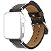 Produktbild Upxiang für Apple Watch Series 4/3 42mm Armaband Leder Wrist Band Strap Ersetze Verstellbar Uhrenarmband Freizeit Sport Armbänder