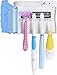 Produktbild seago- Wand montierbar Tragbarer UV-Zahnbürste Desinfektionsmittel 6–8 Minute Sanitizing Timer Zahnbürstenhalter Familie Größe von Happy Lily