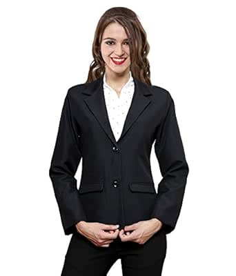 Black formal blazer for ladies Clearance
